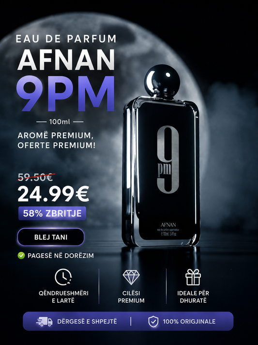 AFNAN 9PM – Aroma që lë përshtypje