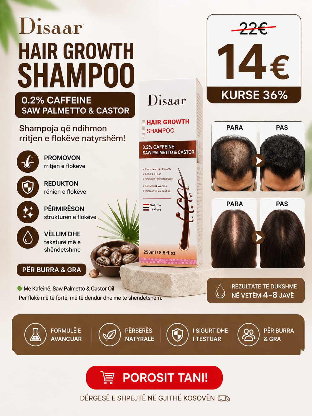 Disaar Hair Growth Shampoo